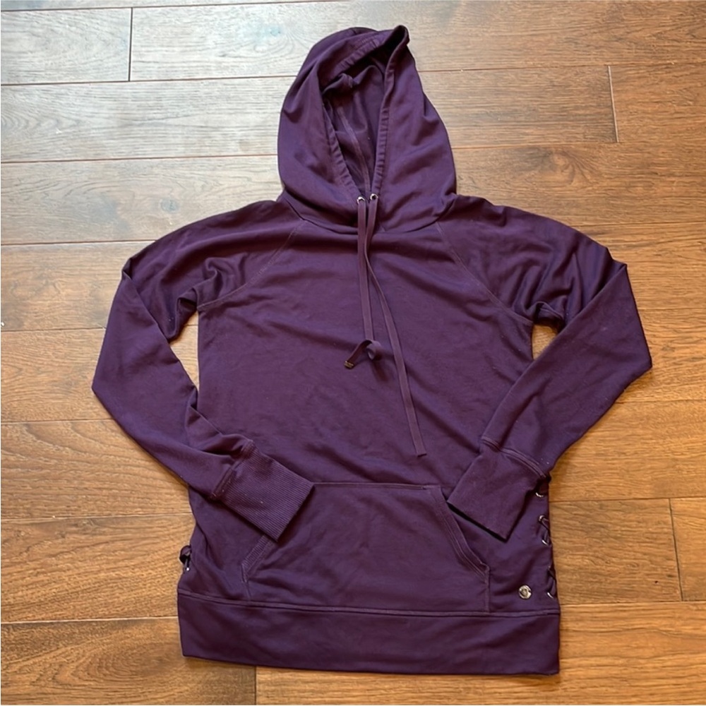 Ideology Purple Hooded Women’s Sweater